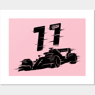 We Race On! 11 [Black] Posters and Art